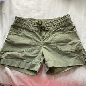The North Face Olive Green Women's Shorts